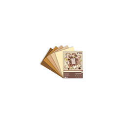 BLOK DECO A4/20 HOBBY BROWN 170 g/m2 5 KOL. HAPPY COLOR HA 7842 2030-BR